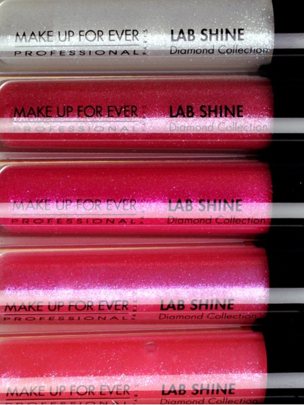 Make Up For Ever Lab Shine Diamond Collection Lip Gloss D4 Shimmering Grenadine